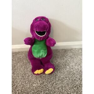 Vintage Original Dakin Barney the Dinosaur Plush 13” Lyons group 1992